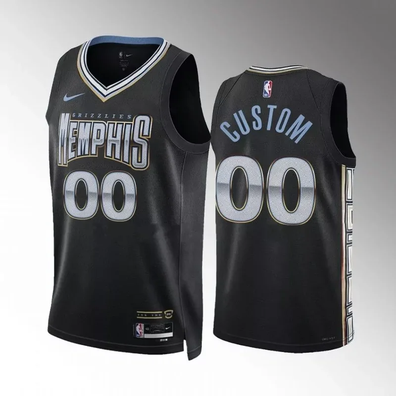 Memphis Grizzlies #4 Steven Adams 75th Anniversary City Navy Basketball jersey - Image 3