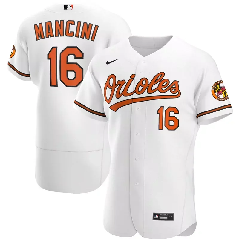 Baltimore Orioles #47 John Means Home Limited Player White Baseball jersey - Image 3