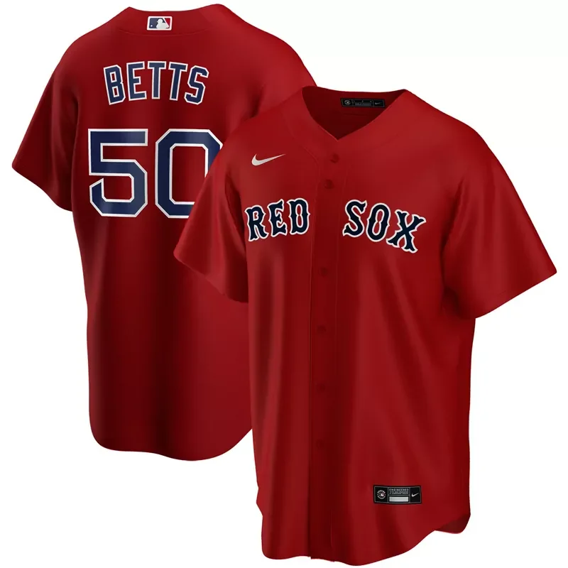 Boston Red Sox #10 Trevor Story Gold City Connect Stitched Baseball Baseball jersey - Image 5