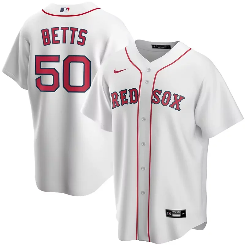 Boston Red Sox #28 Danny Jansen White 2024 Home Limited Stitched Baseball Baseball jersey - Image 3