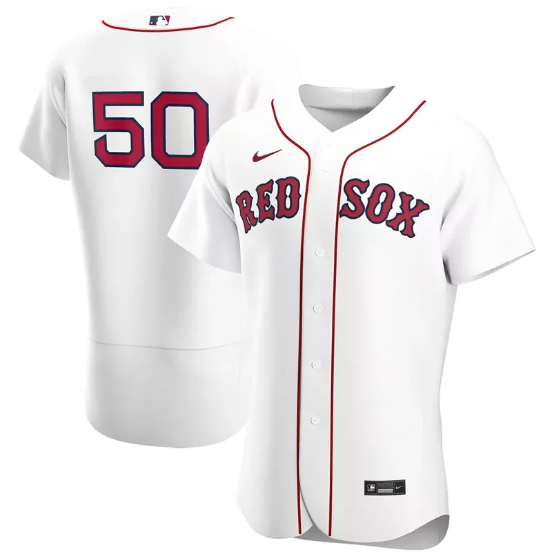 Mens Boston Red Sox Mookie Betts White Home 2020 Player Team Baseball jersey