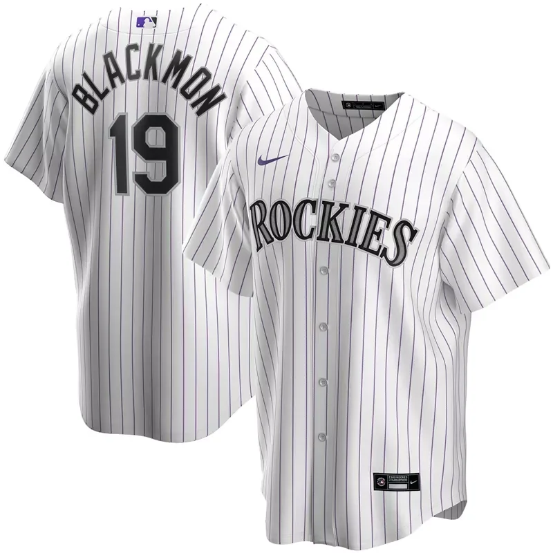 Colorado Rockies #44 Elehuris Montero Home Limited Player White Baseball jersey - Image 2