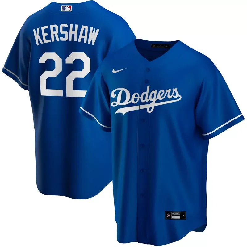 2020 World Series patch Los Angeles Dodgers Alternate 2020 Team Gray V2002 Baseball jersey - Image 4