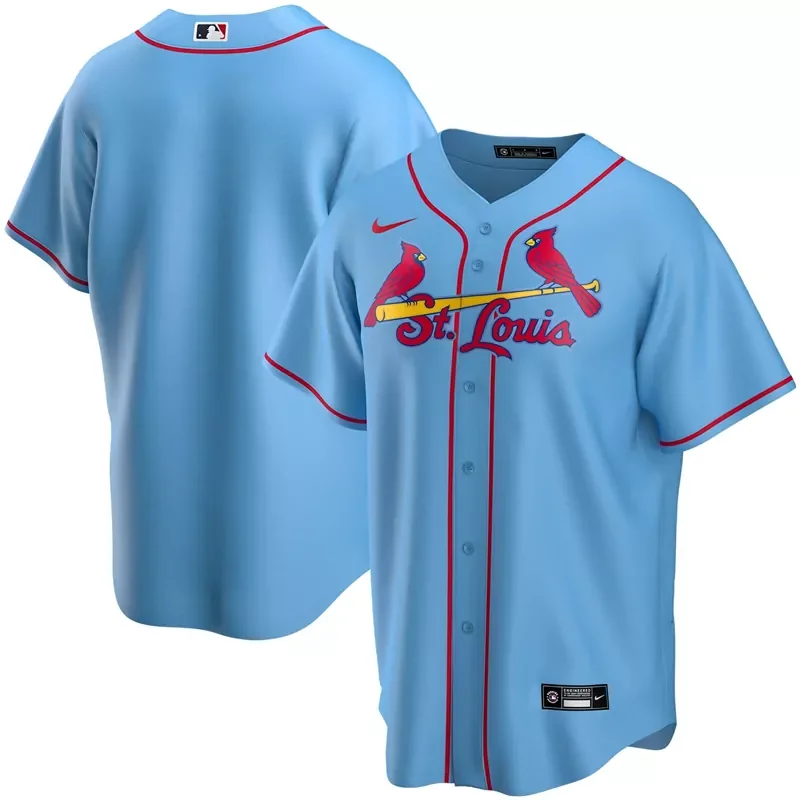 Mens St Louis Cardinals Ozzie Smith White Home Cooperstown Collection Player 1 Football jersey - Image 5
