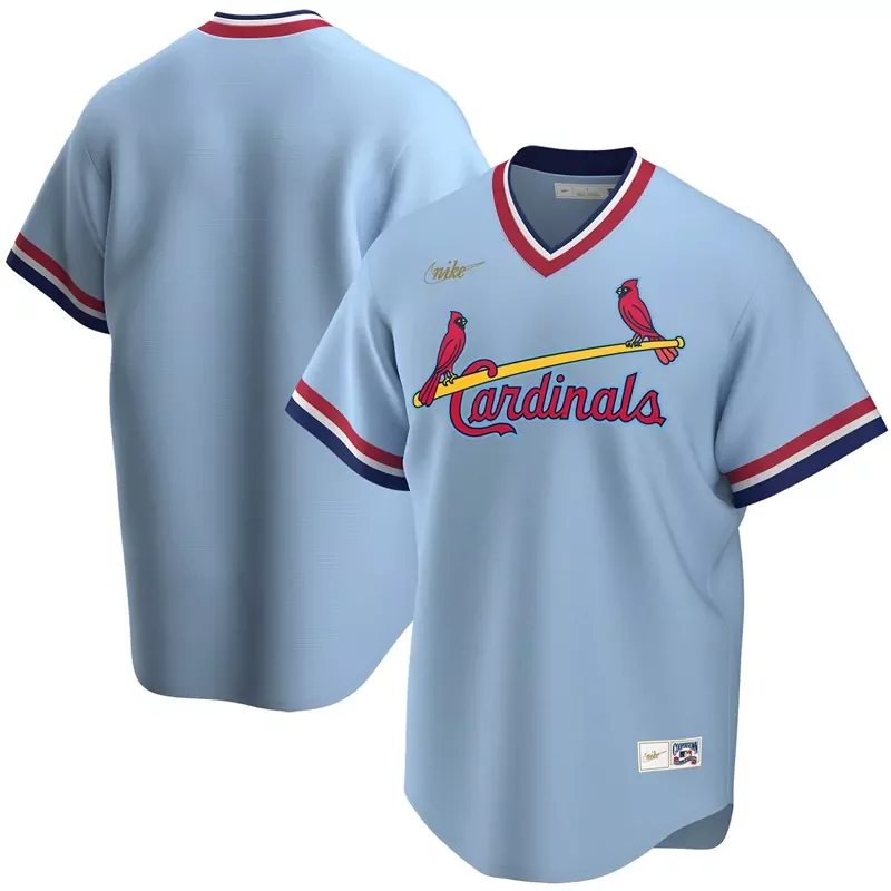 Mens Paul Goldschmidt Light Blue St Louis Cardinals Alternate 2020 Player Football jersey - Image 4