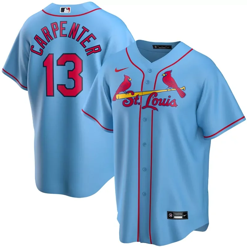 Mens St Louis Cardinals Paul Goldschmidt White Home 2020 Player 1 V2002 Football jersey - Image 5