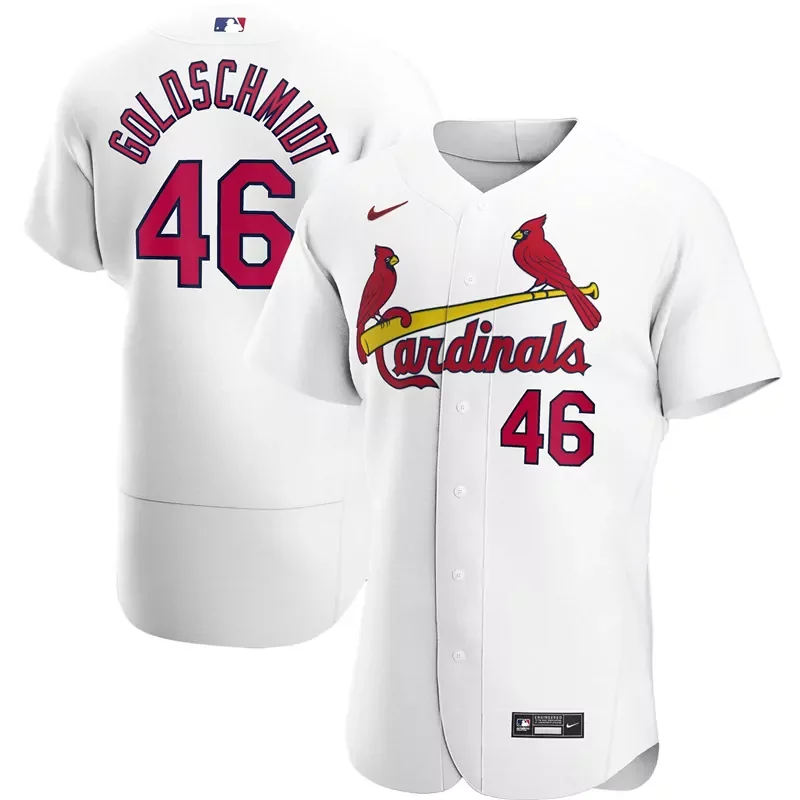 Mens St Louis Cardinals Red Fade No Name Number Football jersey - Image 5