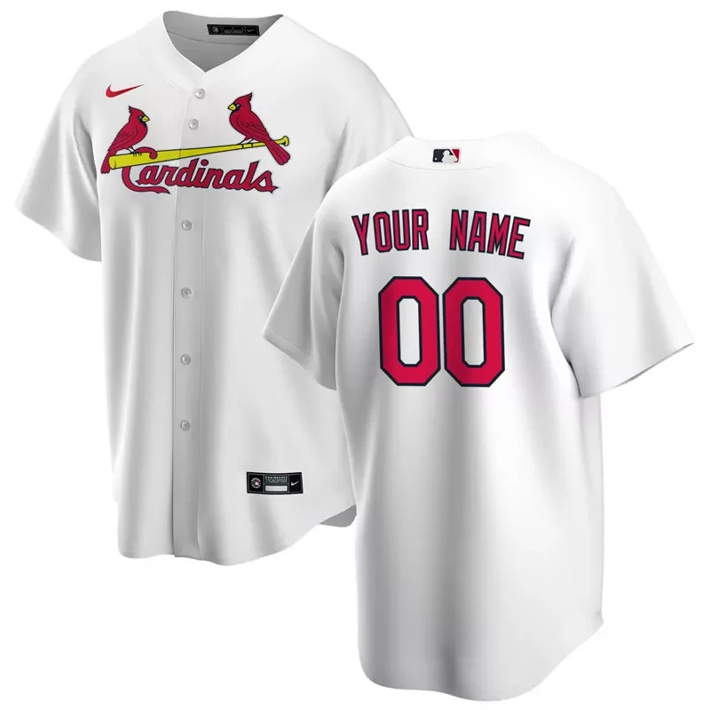 Mens St Louis Cardinals Yadier Molina Cream Alternate 2020 Player 1 Football jersey - Image 5