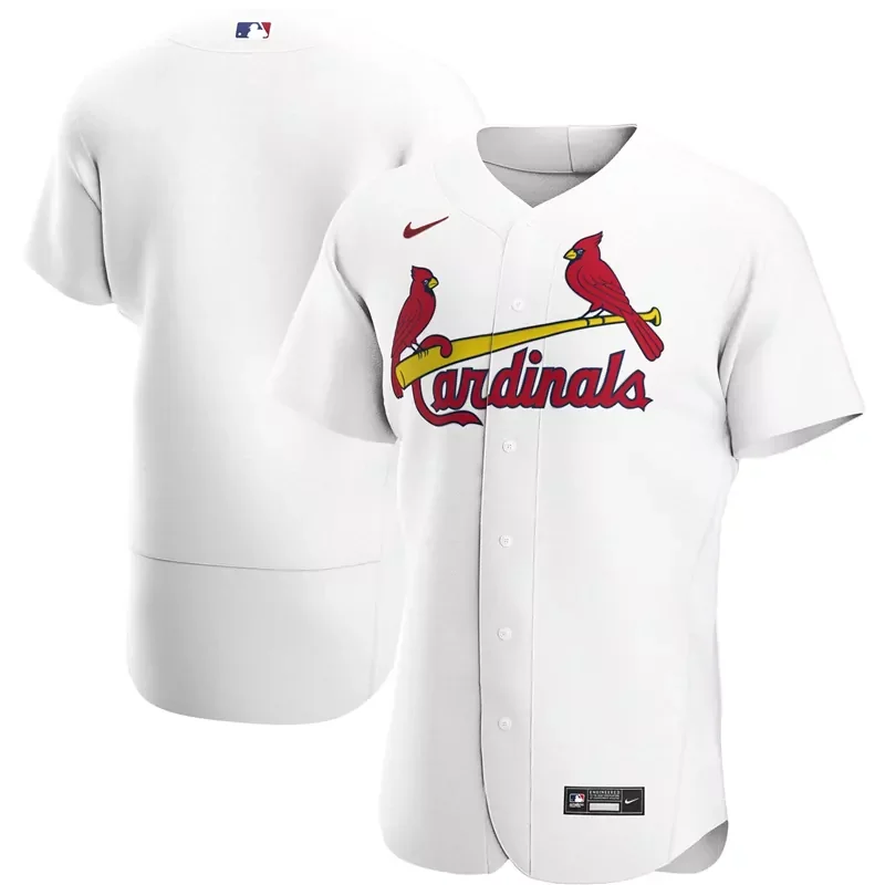 Mens St Louis Cardinals White Home 2020 Team 1 V2001 Football jersey