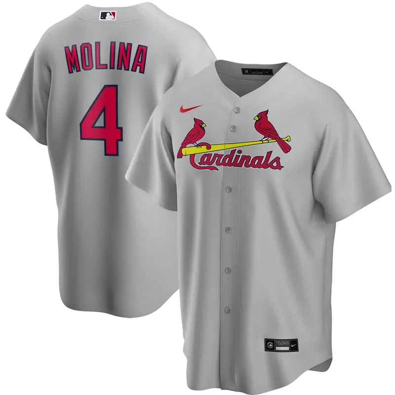 Mens Paul Goldschmidt Light Blue St Louis Cardinals Alternate 2020 Player Football jersey - Image 5