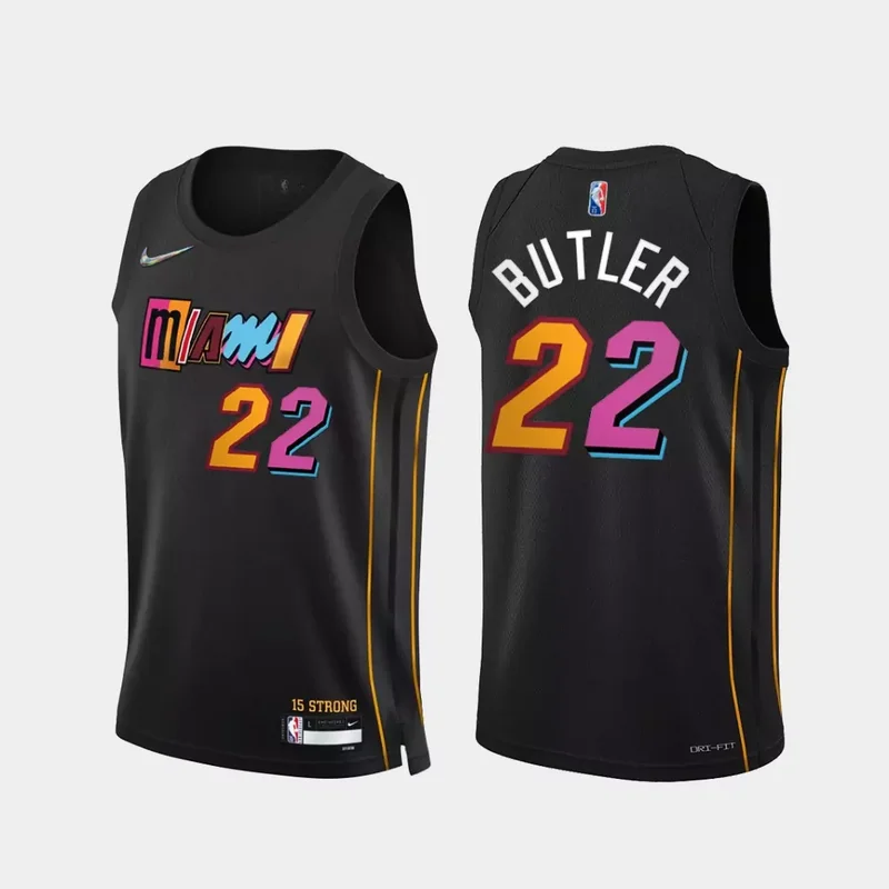 Miami Heat #22 Jimmy Butler Heat Team City Edition Basketball jersey