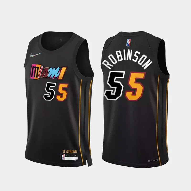 Miami Heat #15 Precious Achiuwa Urban Gradient Basketball jersey - Image 4