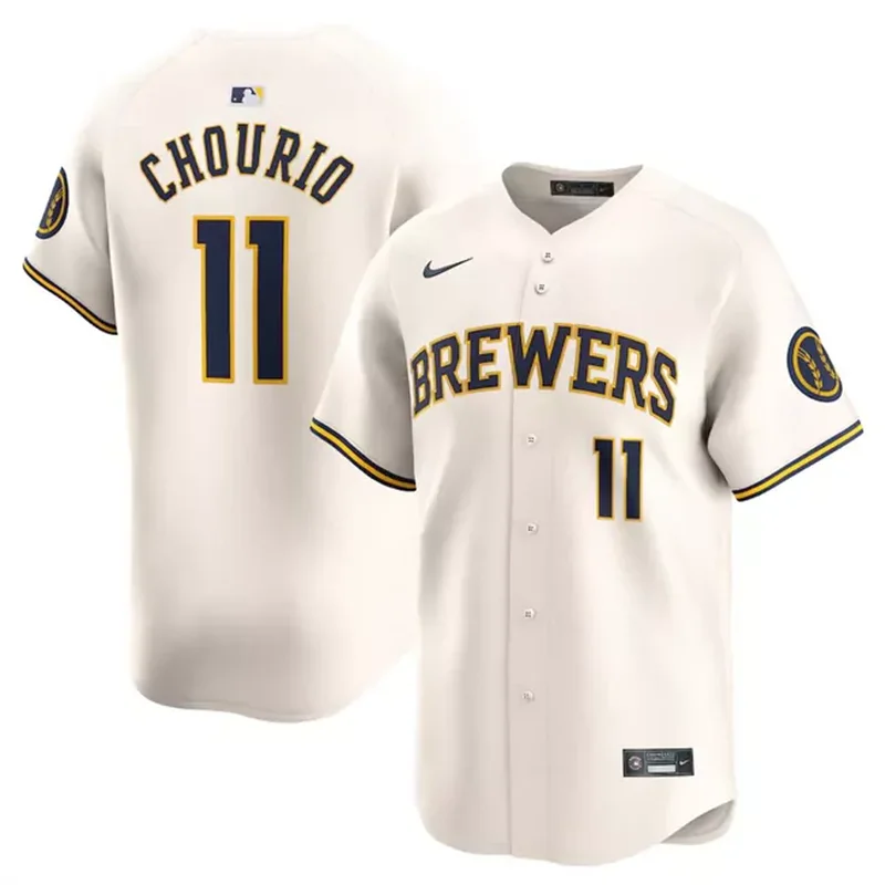 Milwaukee Brewers #12 Hunter Renfroe Brew Crew City Connect Powder Blue Stitched Baseball jersey - Image 2