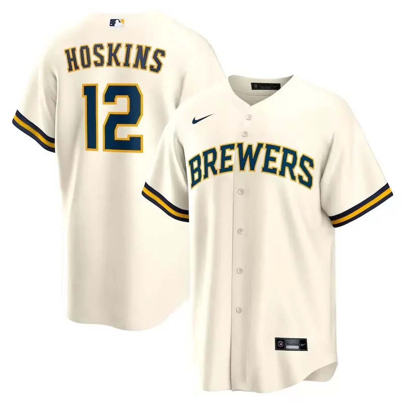 Milwaukee Brewers #71 Josh Hader Brew Crew City Connect Powder Blue Cool Base Baseball jersey - Image 3