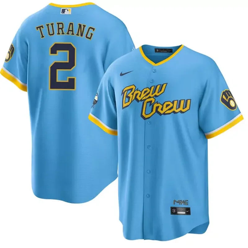 Milwaukee Brewers #11 Jackson Chourio White 2024 Alternate Limited Baseball jersey - Image 2