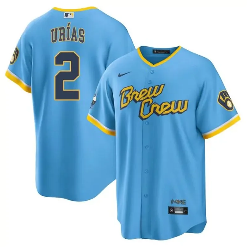 Milwaukee Brewers #11 Jackson Chourio Grey 2024 Away Limited Stitched Baseball Baseball jersey - Image 4
