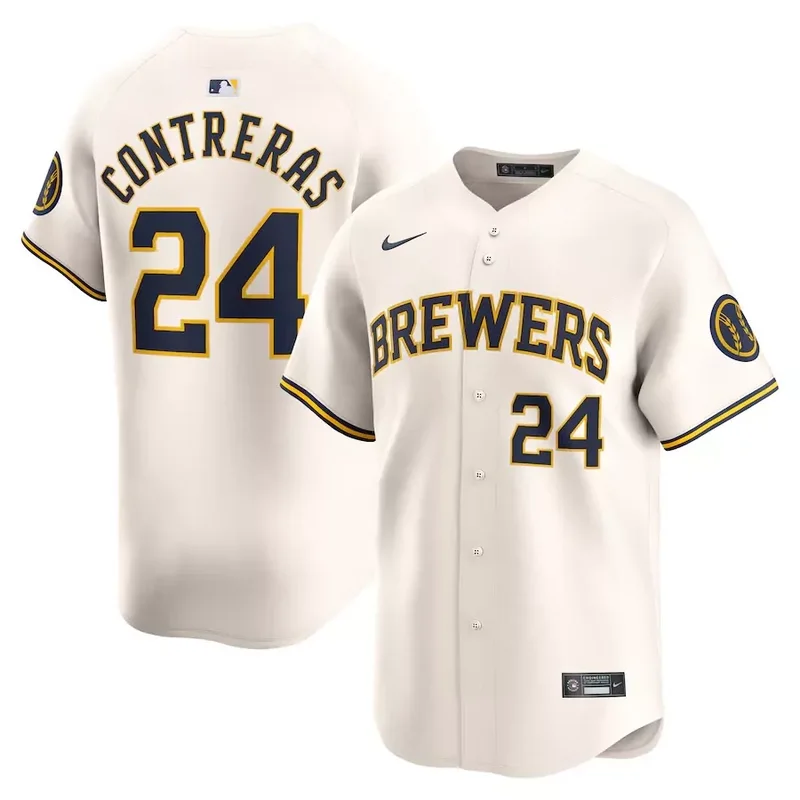 Milwaukee Brewers Custom Brew Crew City Connect Powder Blue Flex Base Baseball jersey - Image 5