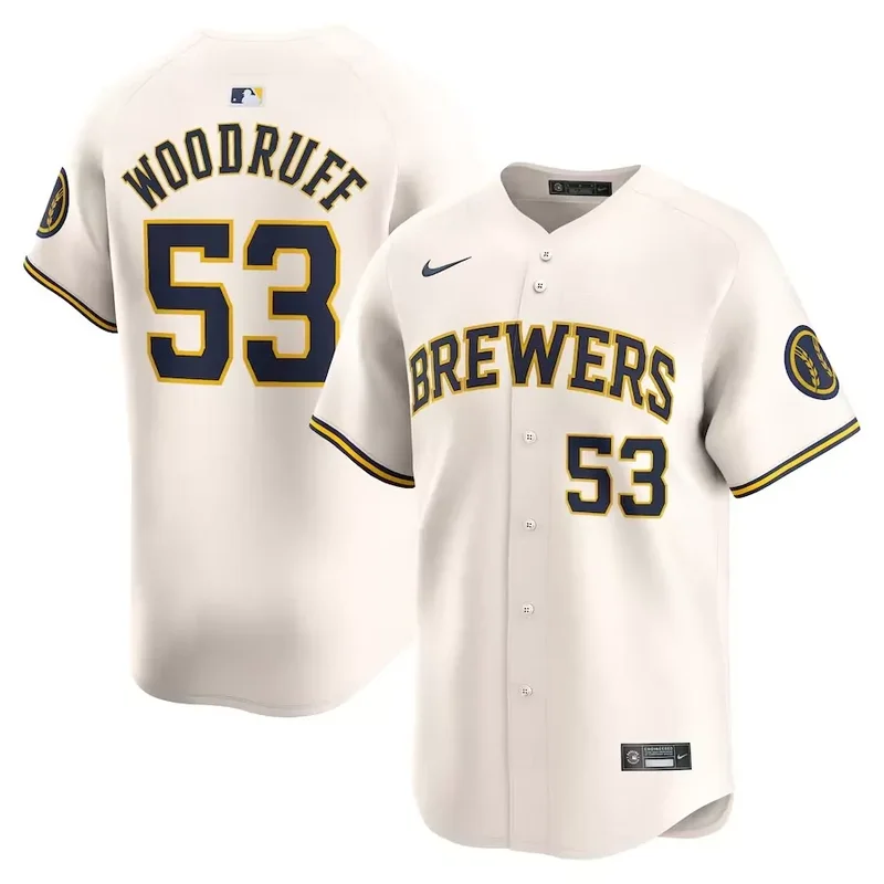 Milwaukee Brewers #71 Josh Hader Brew Crew City Connect Powder Blue Cool Base Baseball jersey - Image 5
