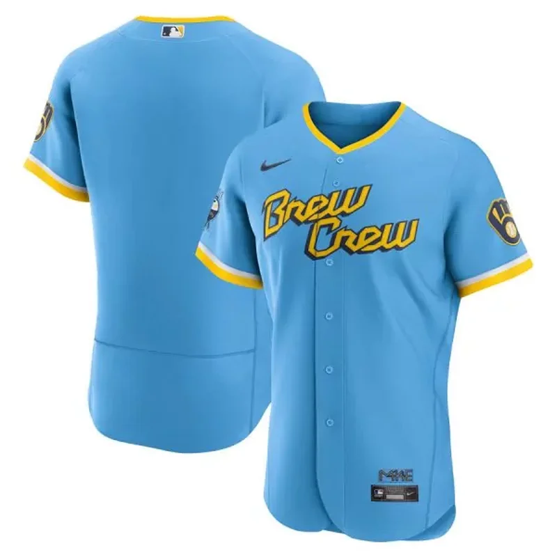 Milwaukee Brewers #11 Jackson Chourio White 2024 Alternate Limited Baseball jersey - Image 5