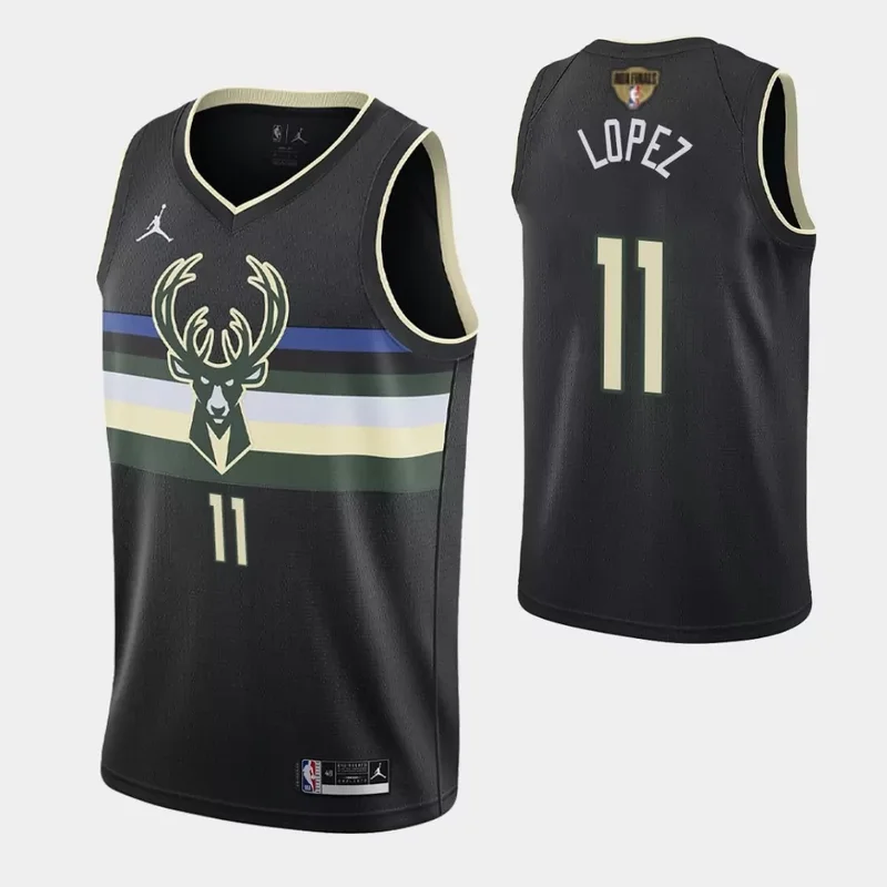 Milwaukee Bucks #34 Giannis Antetokounmpo Black Statement 2020 21 Jordan Brand Basketball jersey - Image 2