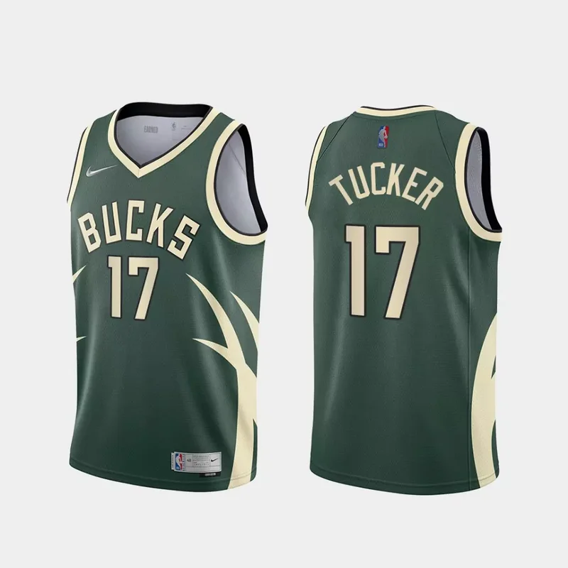Milwaukee Bucks #21 Jrue Holiday Rewards Green Basketball jersey - Image 3