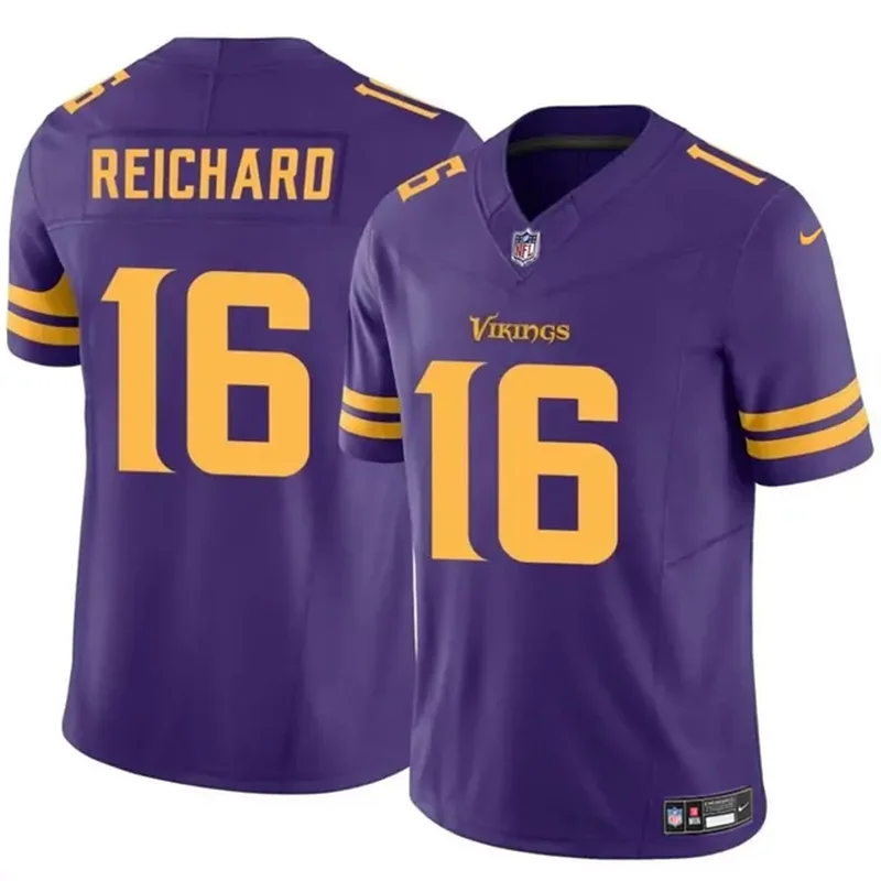 Minnesota Vikings #16 Will Reichard Purple 2023 F.U.S.E. Color Rush Untouchable Limited Football jersey