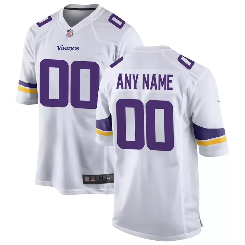 Minnesota Vikings #84 V2 Adult 873 Football jersey - Image 3