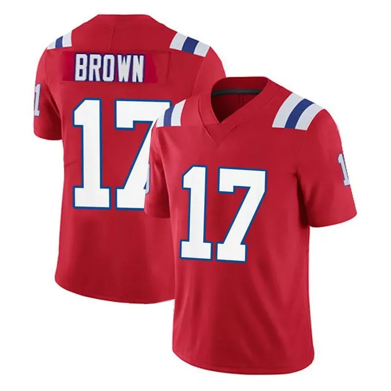 new england patriots #10 mac jones black stitched football Football jersey - Image 5