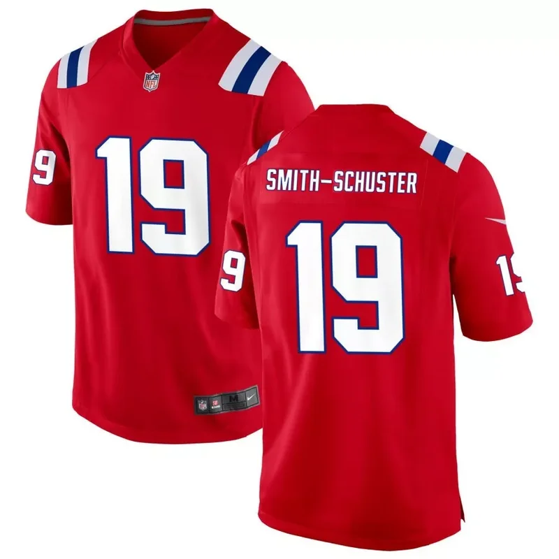 new england patriots #10 mac jones black stitched football Football jersey - Image 4