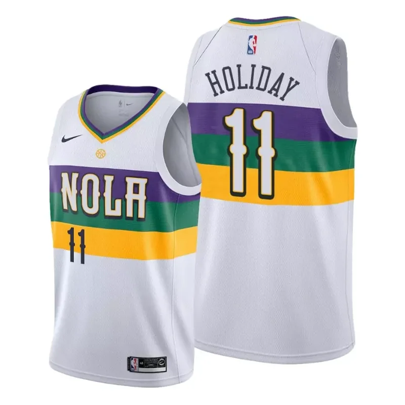 New Orleans Pelicans #14 Brandon Ingram Black City Edition Stitched Basketball Basketball jersey - Image 3
