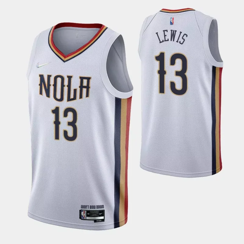 New Orleans Pelicans 11 Jrue Holiday City Edition White Basketball jersey - Image 4