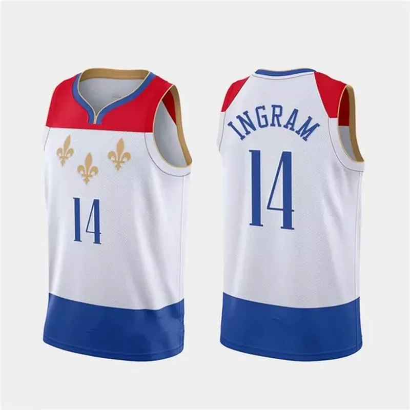 New Orleans Pelicans 14 Brandon Ingram 2021 City Edition Basketball jersey
