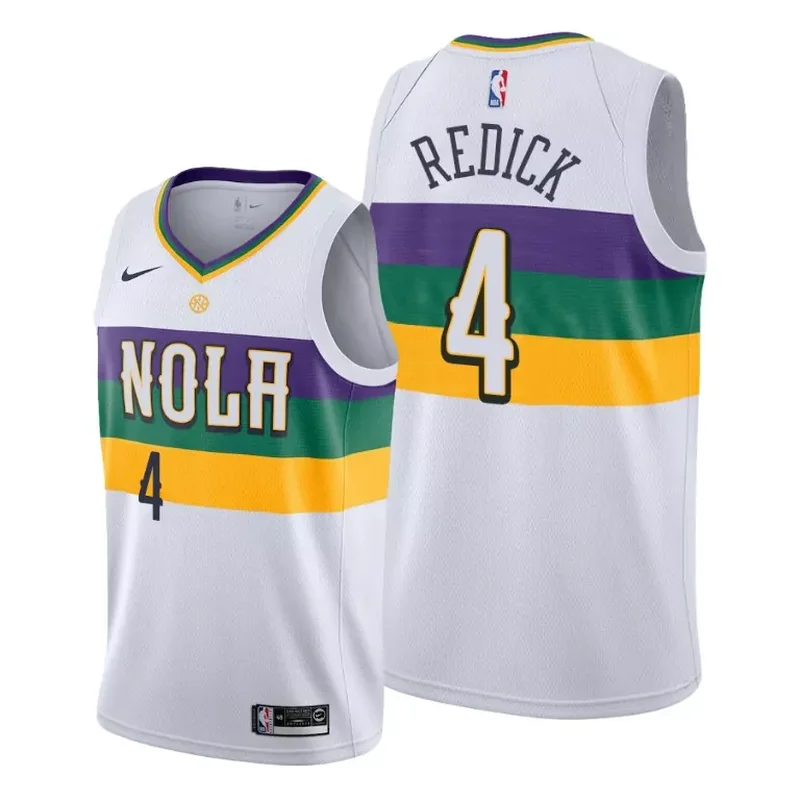 New Orleans Pelicans #0 Didi Louzada 75th Anniversary City White Basketball jersey - Image 3