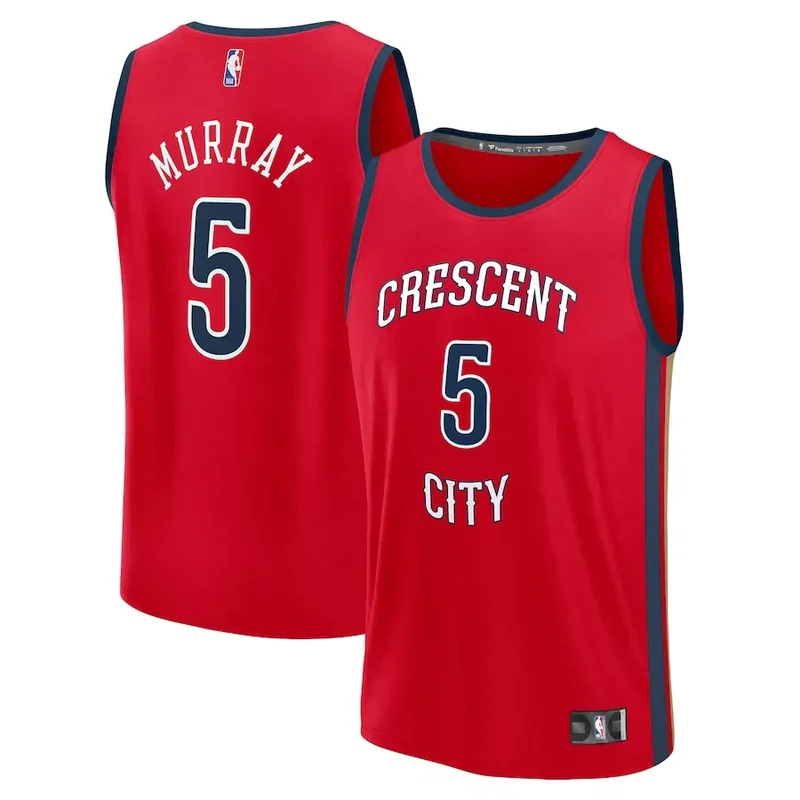 New Orleans Pelicans #0 Didi Louzada 75th Anniversary City White Basketball jersey - Image 5