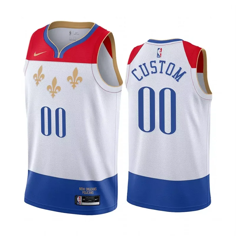 New Orleans Pelicans #0 Didi Louzada 75th Anniversary City White Basketball jersey - Image 4