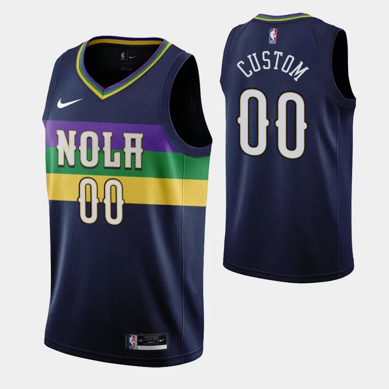 New Orleans Pelicans Custom 2023 24 City Edition Swingman Basketball jersey - Image 2