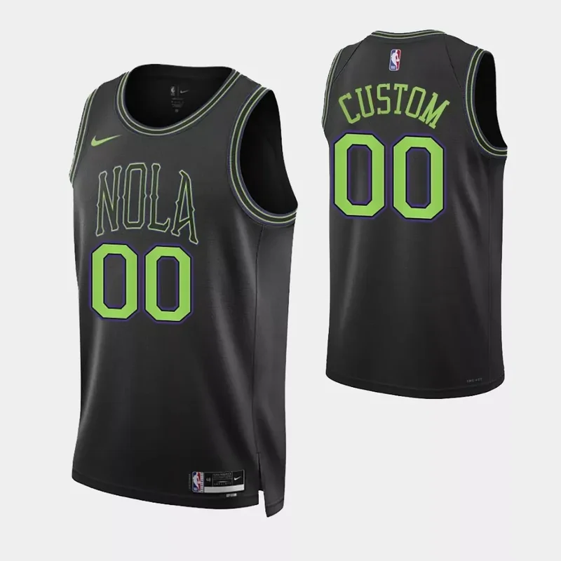 New Orleans Pelicans Custom 2023 24 City Edition Swingman Basketball jersey