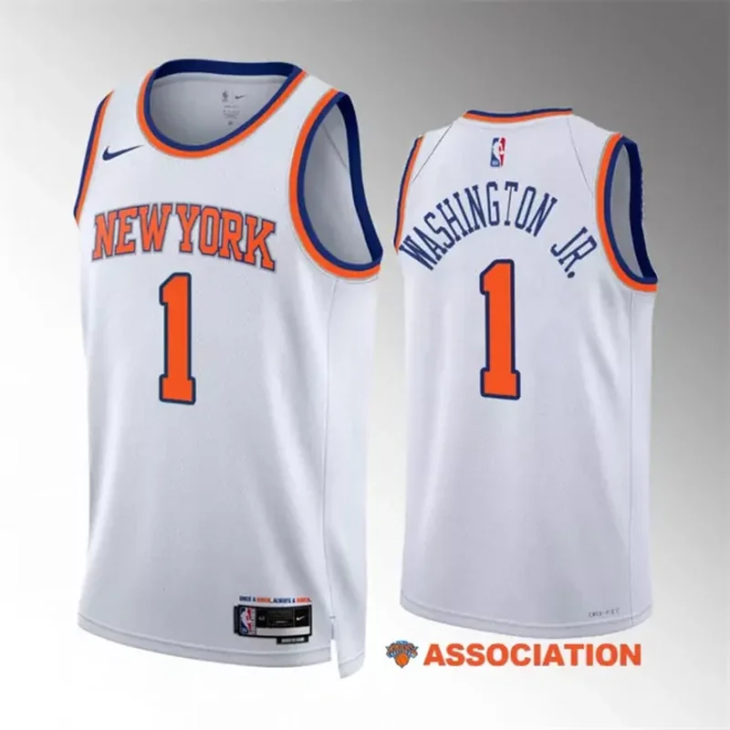 New York Knicks kevin knox black nba 75th 2021 jersey christmas night Basketball jersey - Image 4