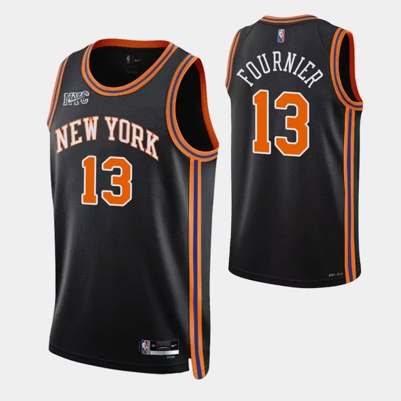 New York New York Knicks #4 derrick rose navy statement edition 2022 23 jersey Basketball jersey - Image 3