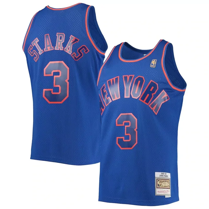 New York New York Knicks #8 Kemba Walker Basketball jersey - Image 4