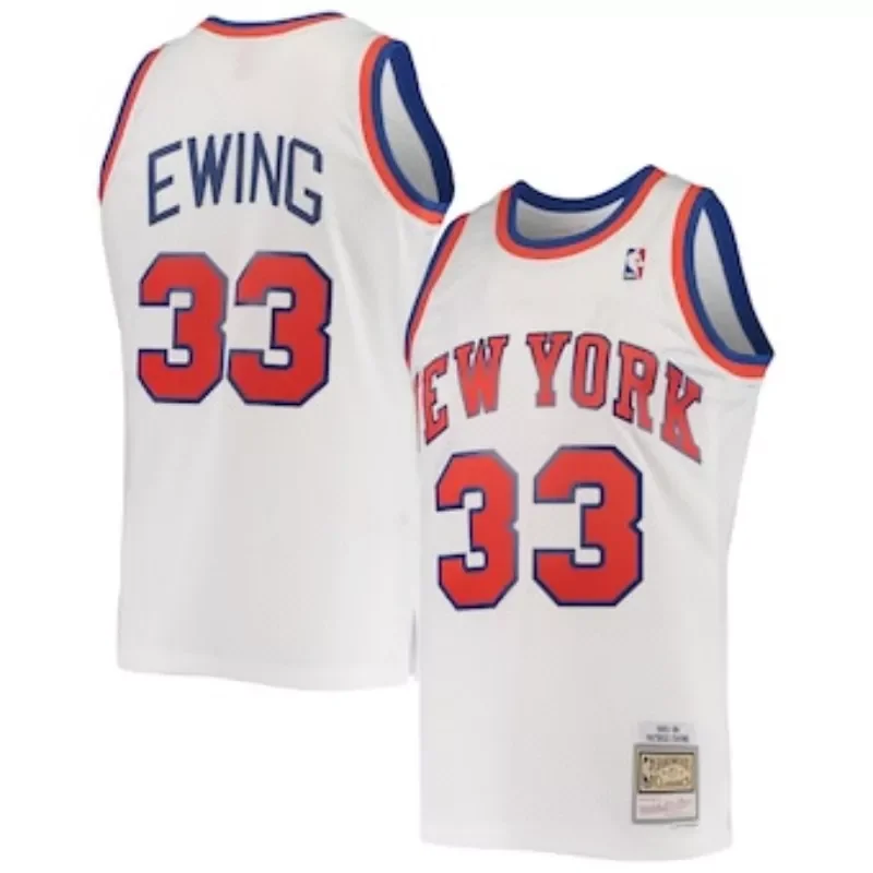 New York New York Knicks #8 Kemba Walker Basketball jersey - Image 5