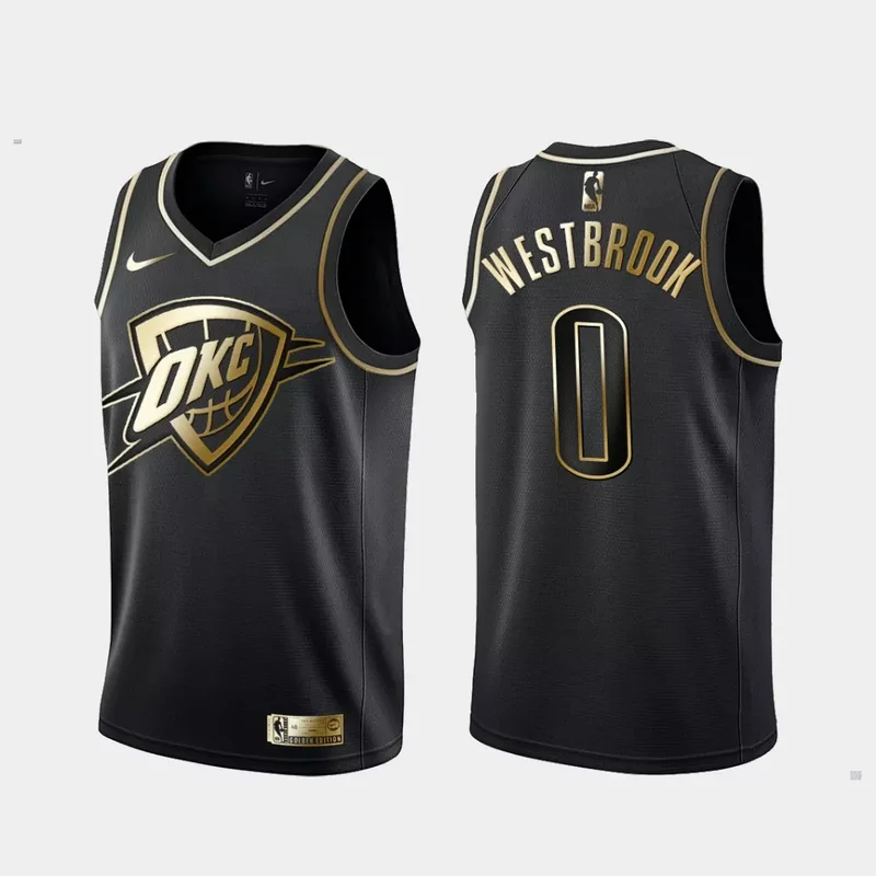 Oklahoma City Thunder #0 Russell Westbrook Basketball jersey