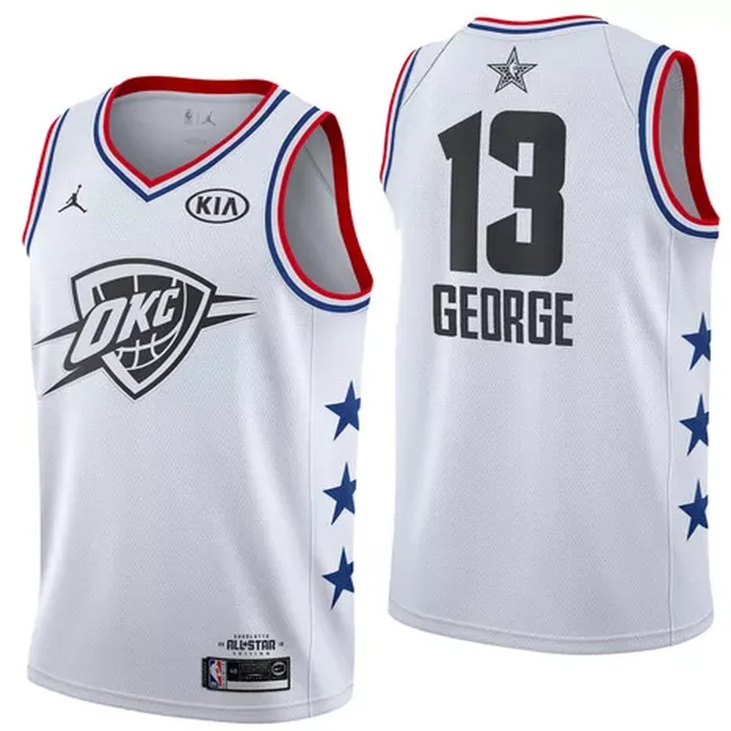 Oklahoma City Thunder #50 Mike Muscala Orange Statement Edition Men Basketball jersey - Image 4