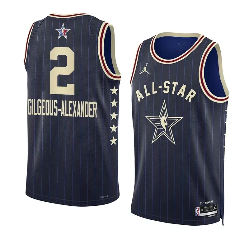 Oklahoma City Thunder #50 Mike Muscala Blue Icon Edition Stitched Basketball Basketball jersey - Image 3