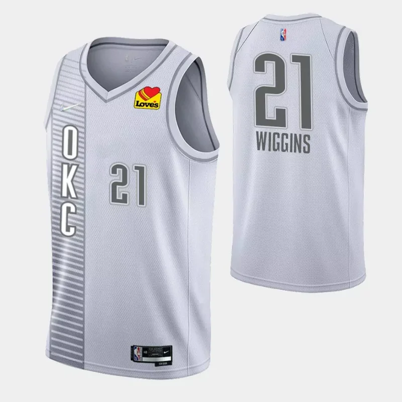 oklahoma city thunder #11 isaiah joe 2023 24 city edition swingman Basketball jersey - Image 5