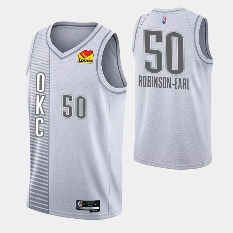 Oklahoma City Thunder # City Edition Black Basketball jersey - Image 4
