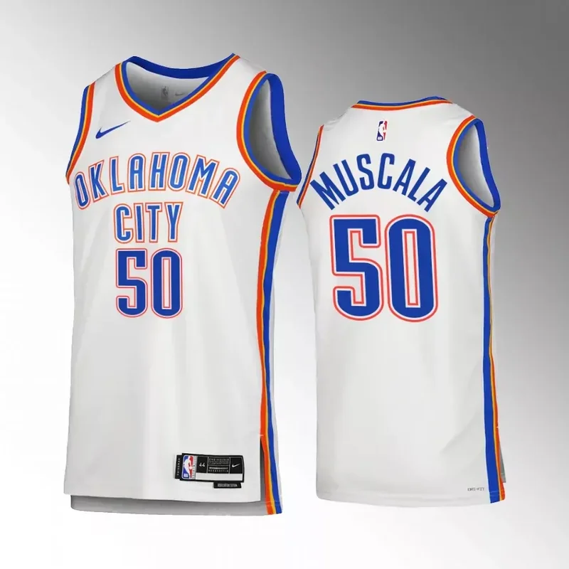 Oklahoma City Thunder #22 Isaiah Roby 2022 City Edition 75th Anniversary Gray Basketball jersey - Image 4