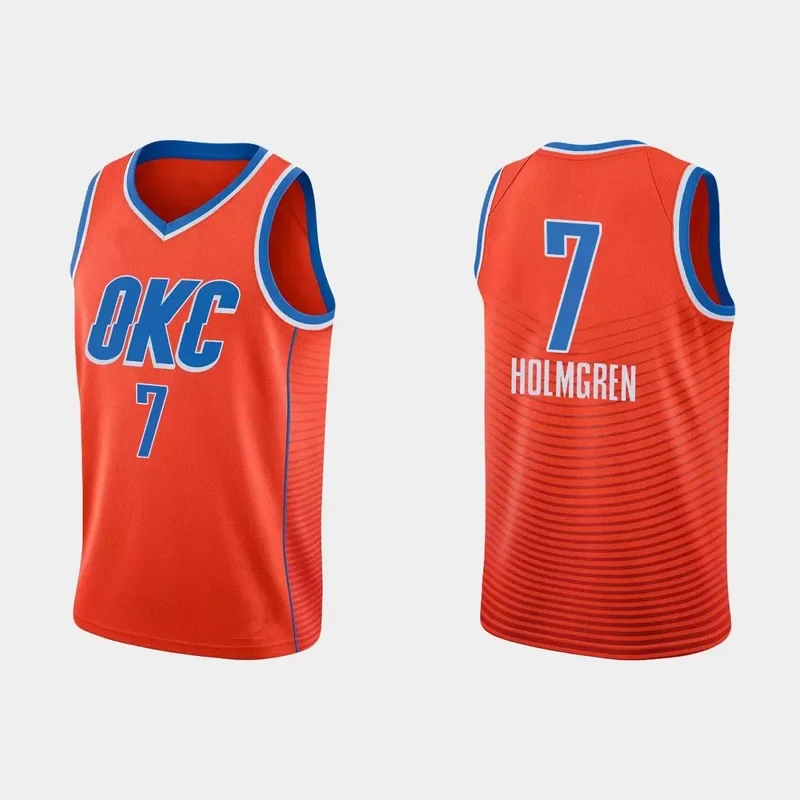 Oklahoma City Thunder #0 Russell Westbrook Basketball jersey - Image 3