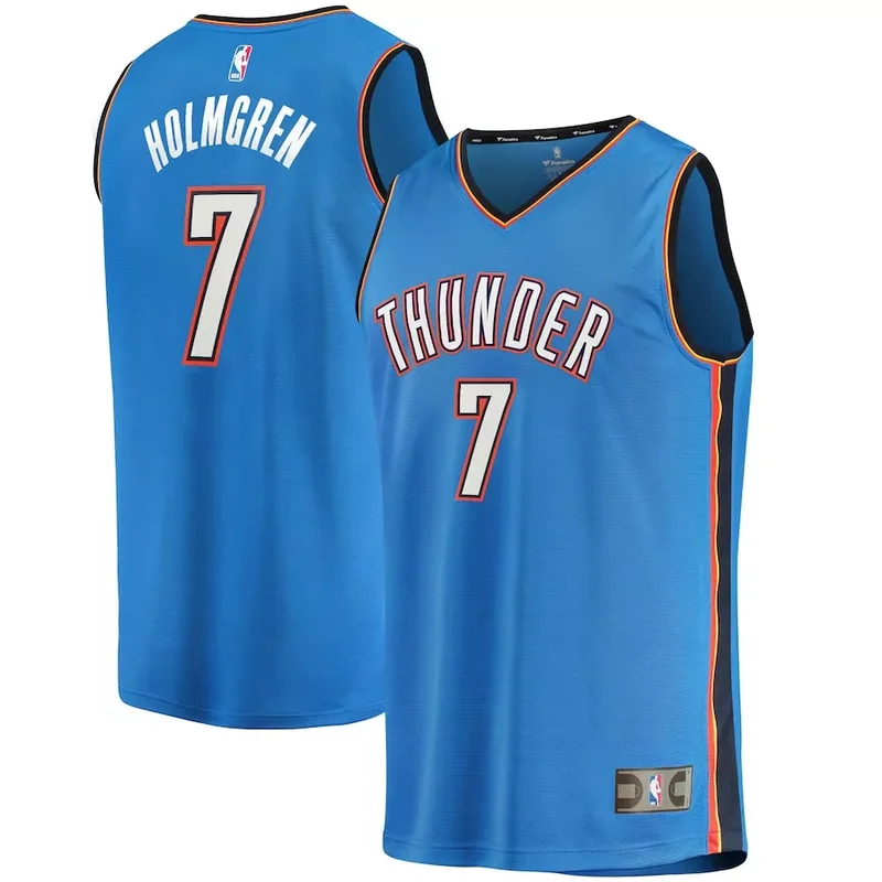 Oklahoma City Thunder #0 Russell Westbrook Basketball jersey - Image 4