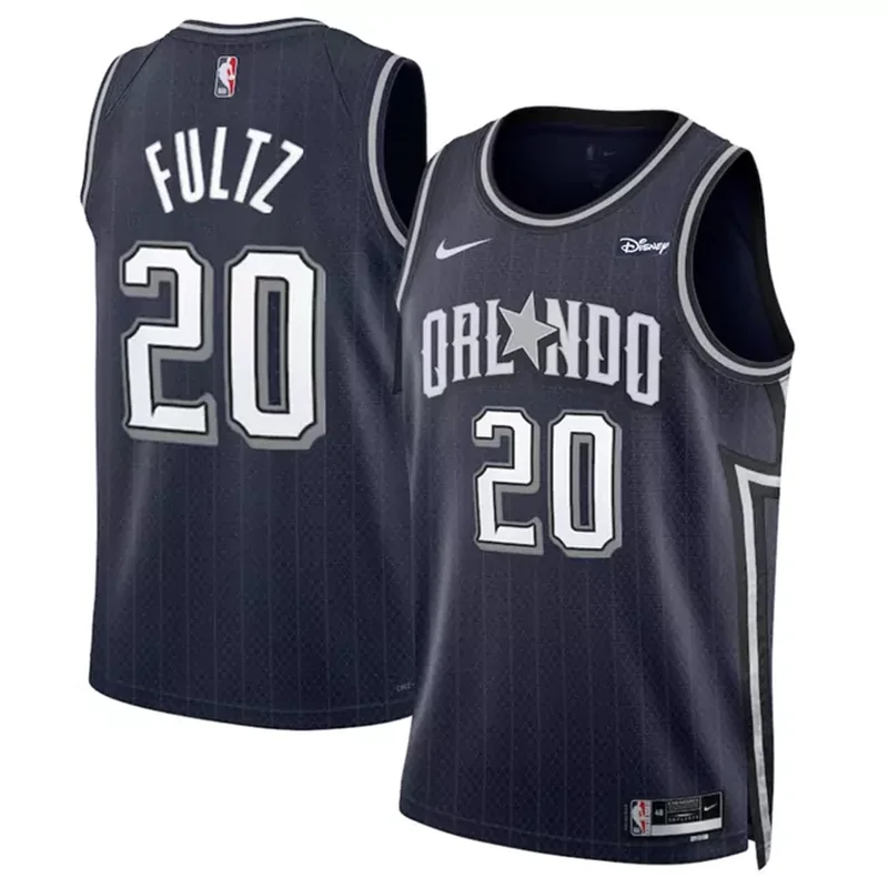 Orlando Magic #20 Markelle Fultz Navy 2023 24 City Edition Stitched Basketball Basketball jersey